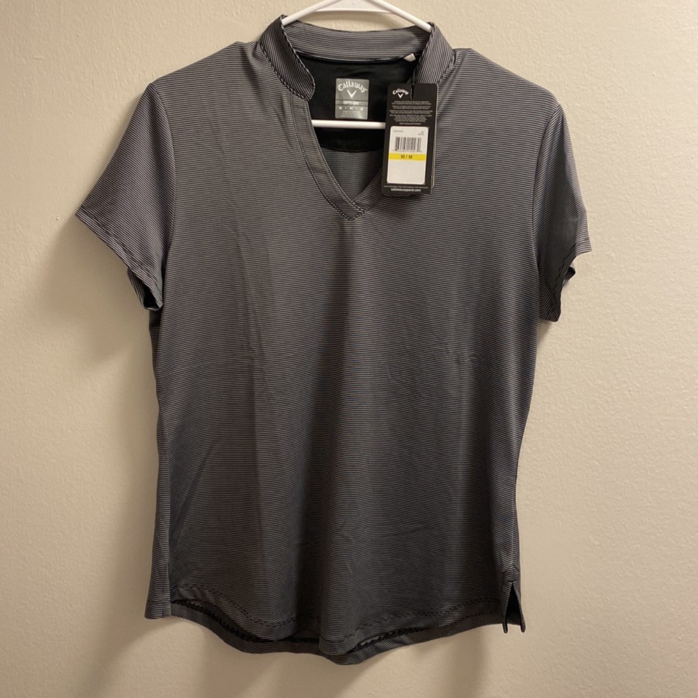 NWT Callaway Opti DRI size medium golf shirt for women
